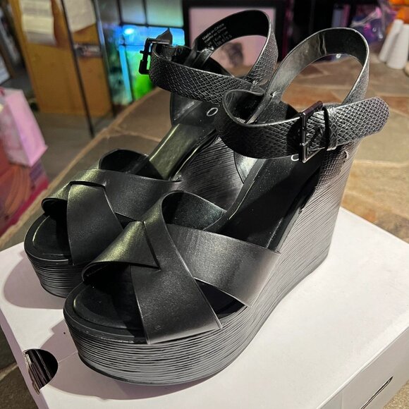 Aldo Regnano Wedge Sandal (Women’s 8)(LNIB) - Picture 3 of 6